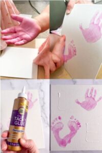 Crafting Memories: Handprint and Footprint Flowers
