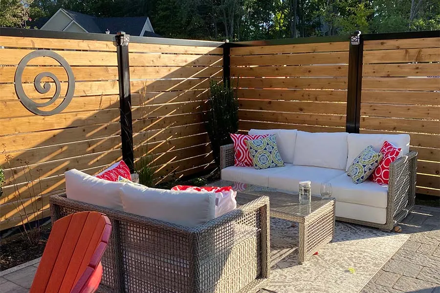 Patio Fence