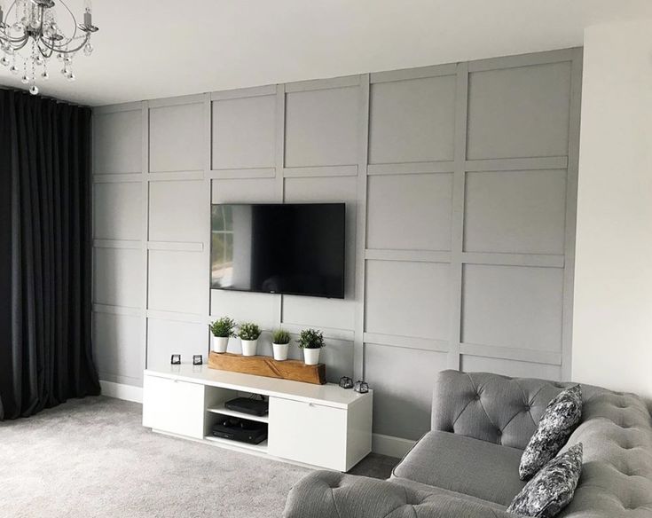 wall panelling living room