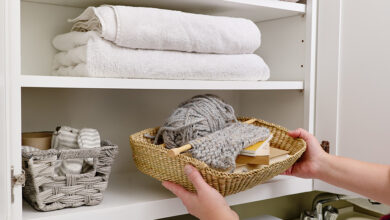 utility room shelving