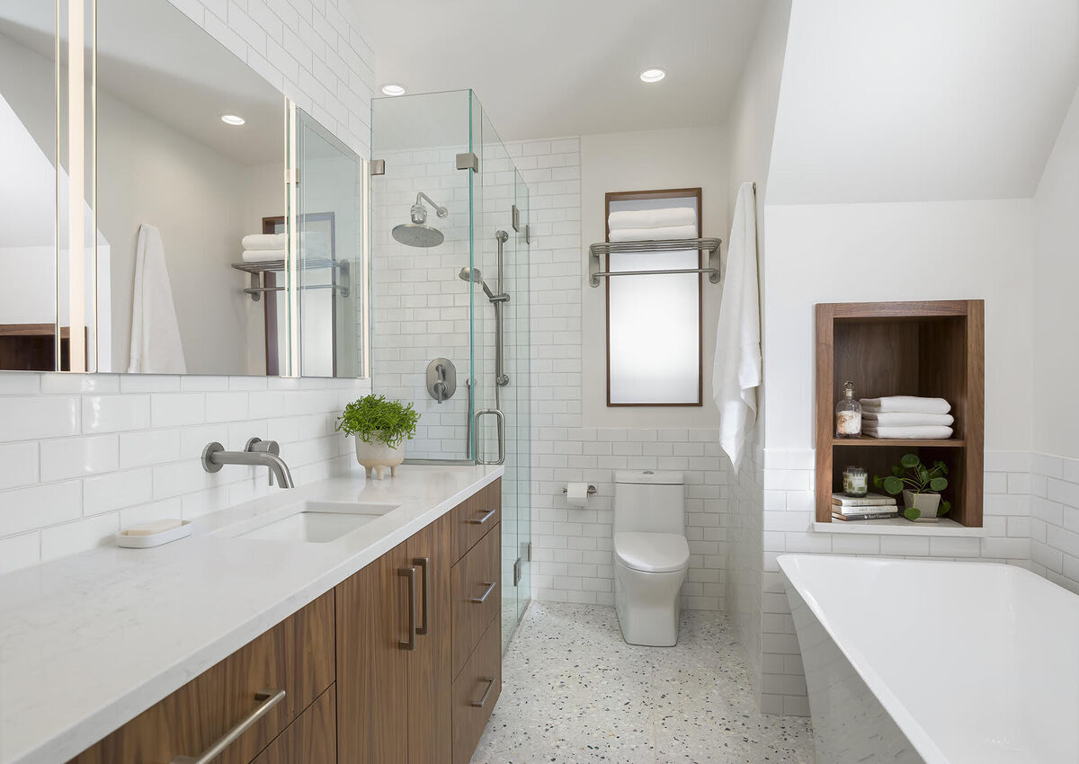 Subway Tile Bath