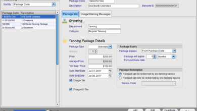 Tanning Salon Software