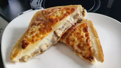 Air Fryer Cheese Toastie