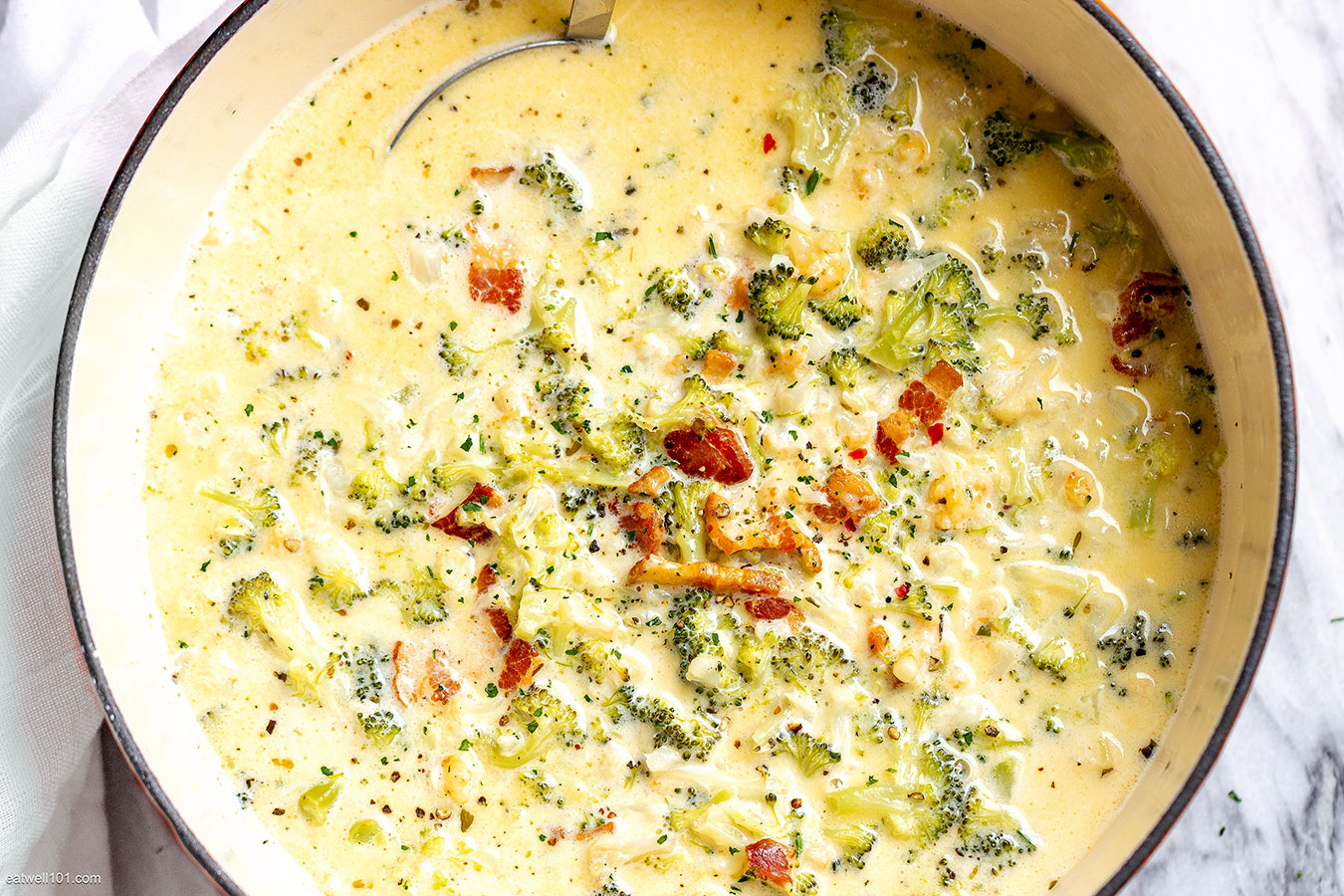 Broccoli and Cauliflower Soup