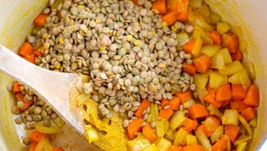 Simple Carrot and Lentil Soup Recipe