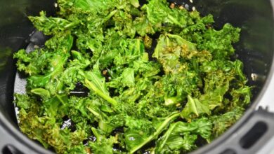 Crispy Kale Air Fryer