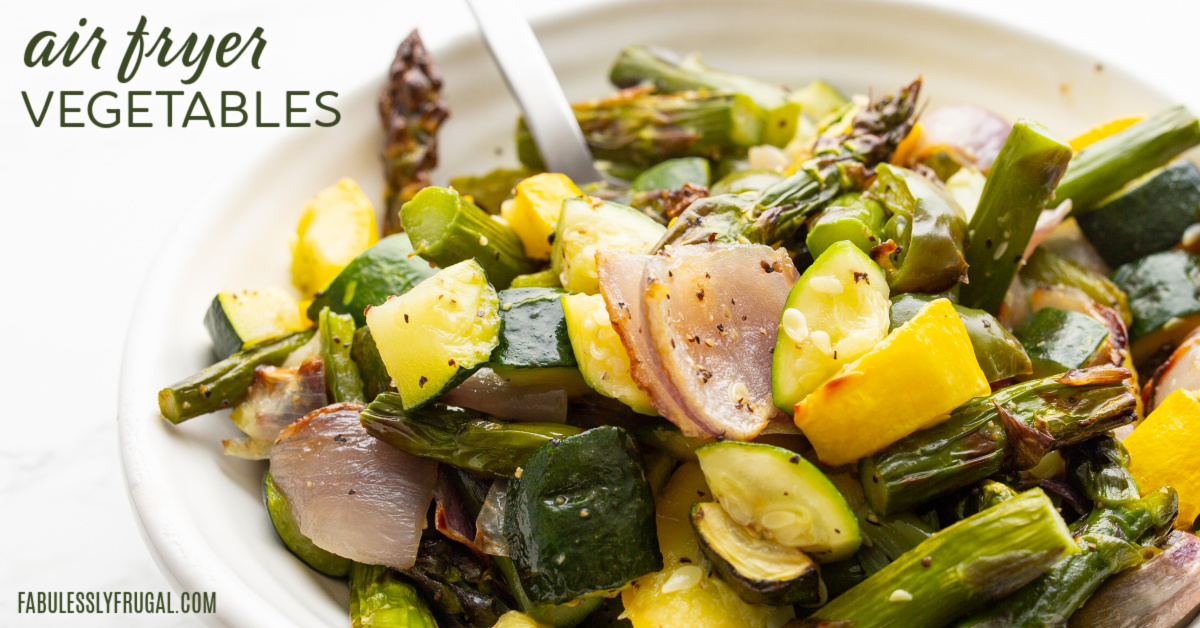 Roasting Vegetables in Air Fryer