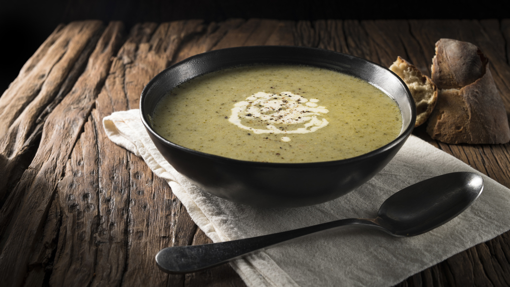 James Martin Broccoli and Stilton Soup