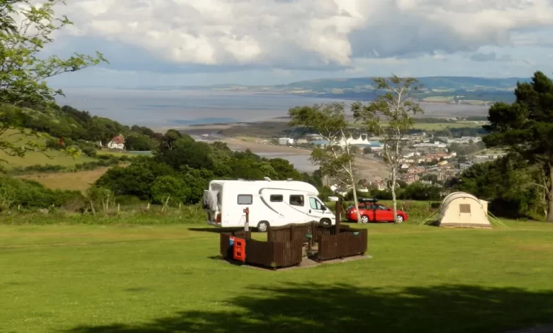 minehead camping and caravanning club site