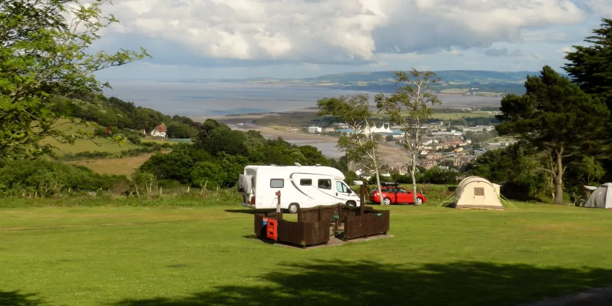 minehead camping and caravanning club site