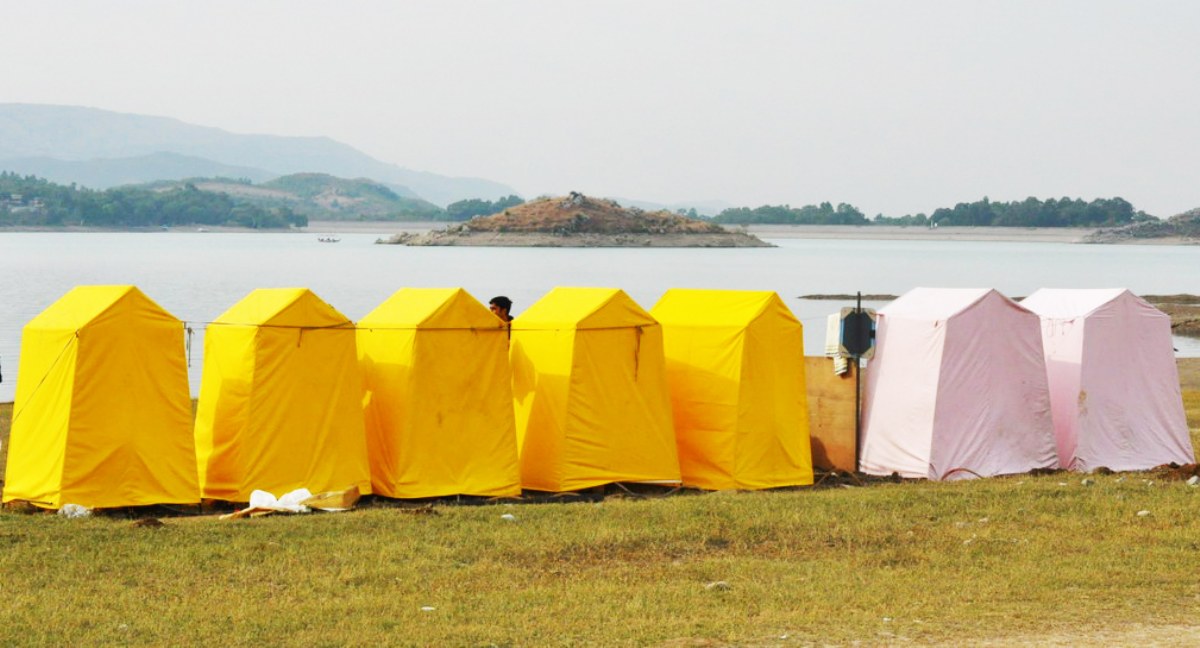 Toilet Tent and Toilet