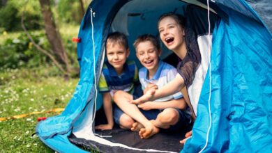 Rain and Camping