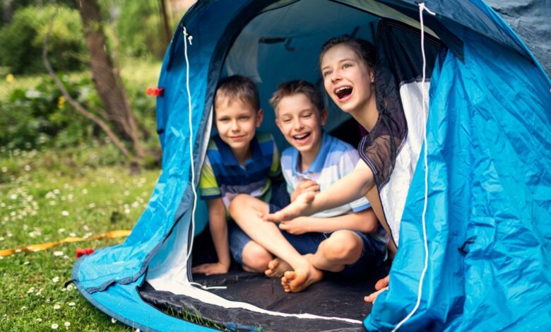 Rain and Camping