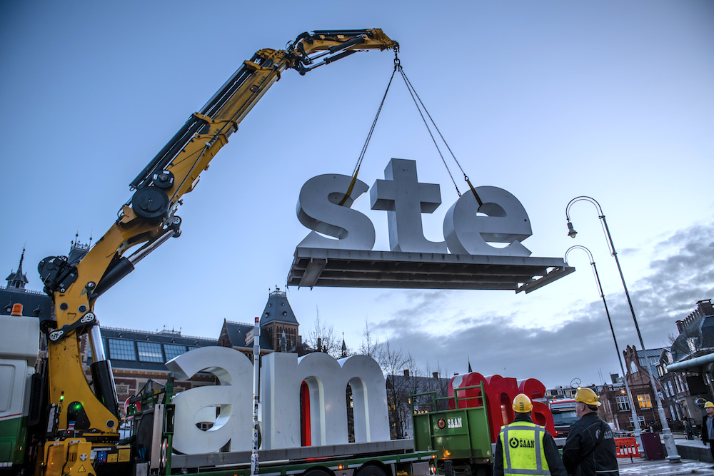 I Amsterdam Sign Location