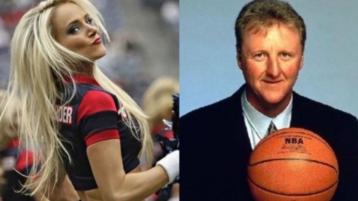 Larry Bird and Daughter