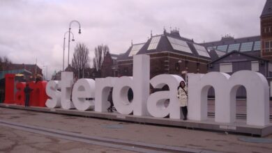 I Amsterdam Sign Location