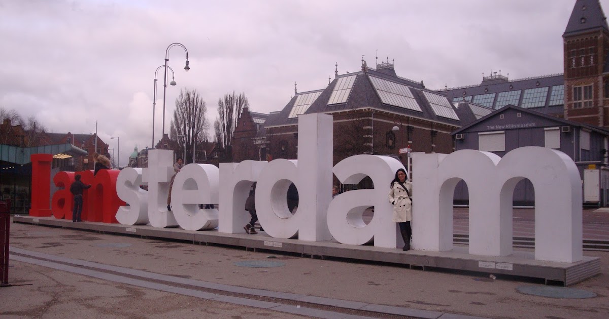 I Amsterdam Sign Location