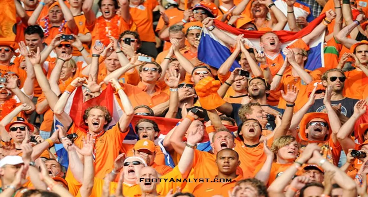 Dutch Football Fans Dance