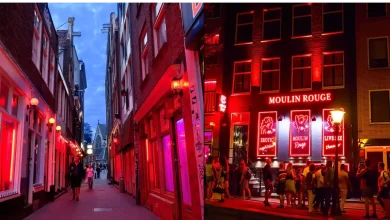 Amsterdam Red Light District Windows