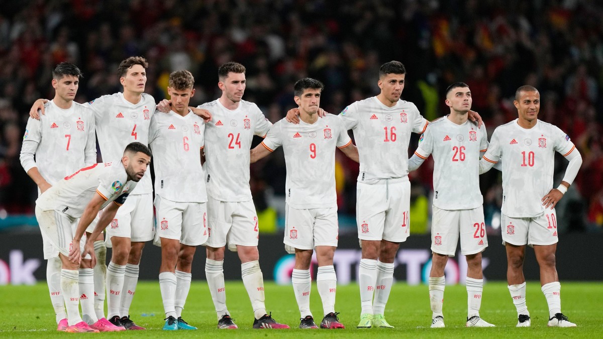 Spain National Football Team vs England National Football Team Lineups