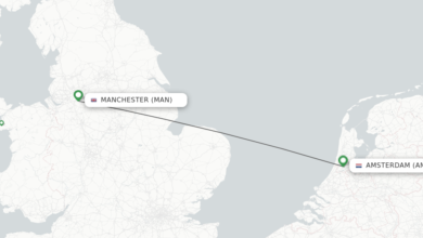 Flights Amsterdam to Manchester UK