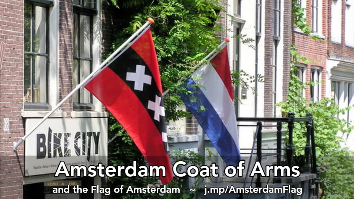 Amsterdam Holland Flag