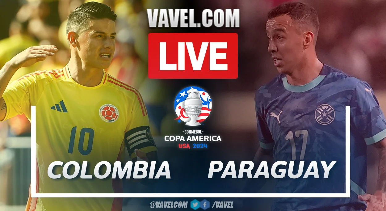 Colombia National Football Team vs Paraguay National Football Team Timeline