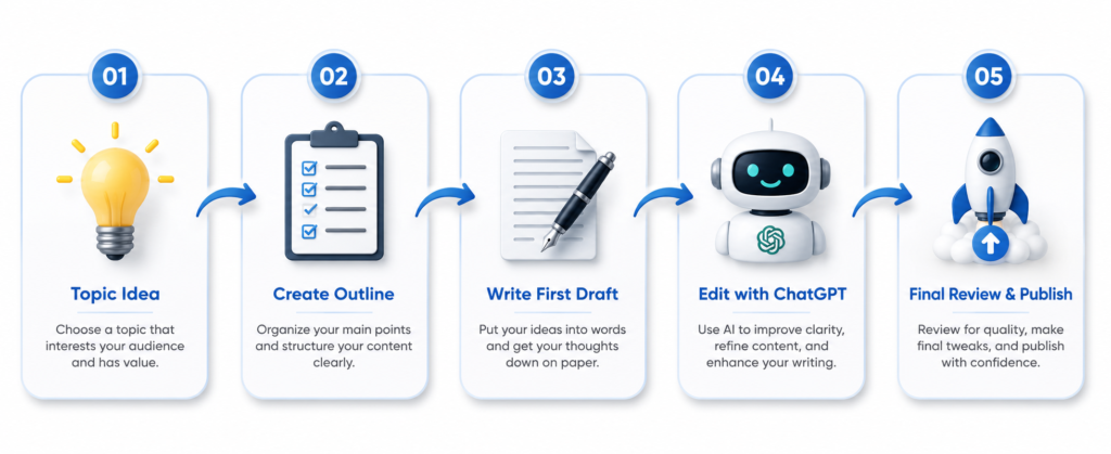 AI writing vs human writing comparison

